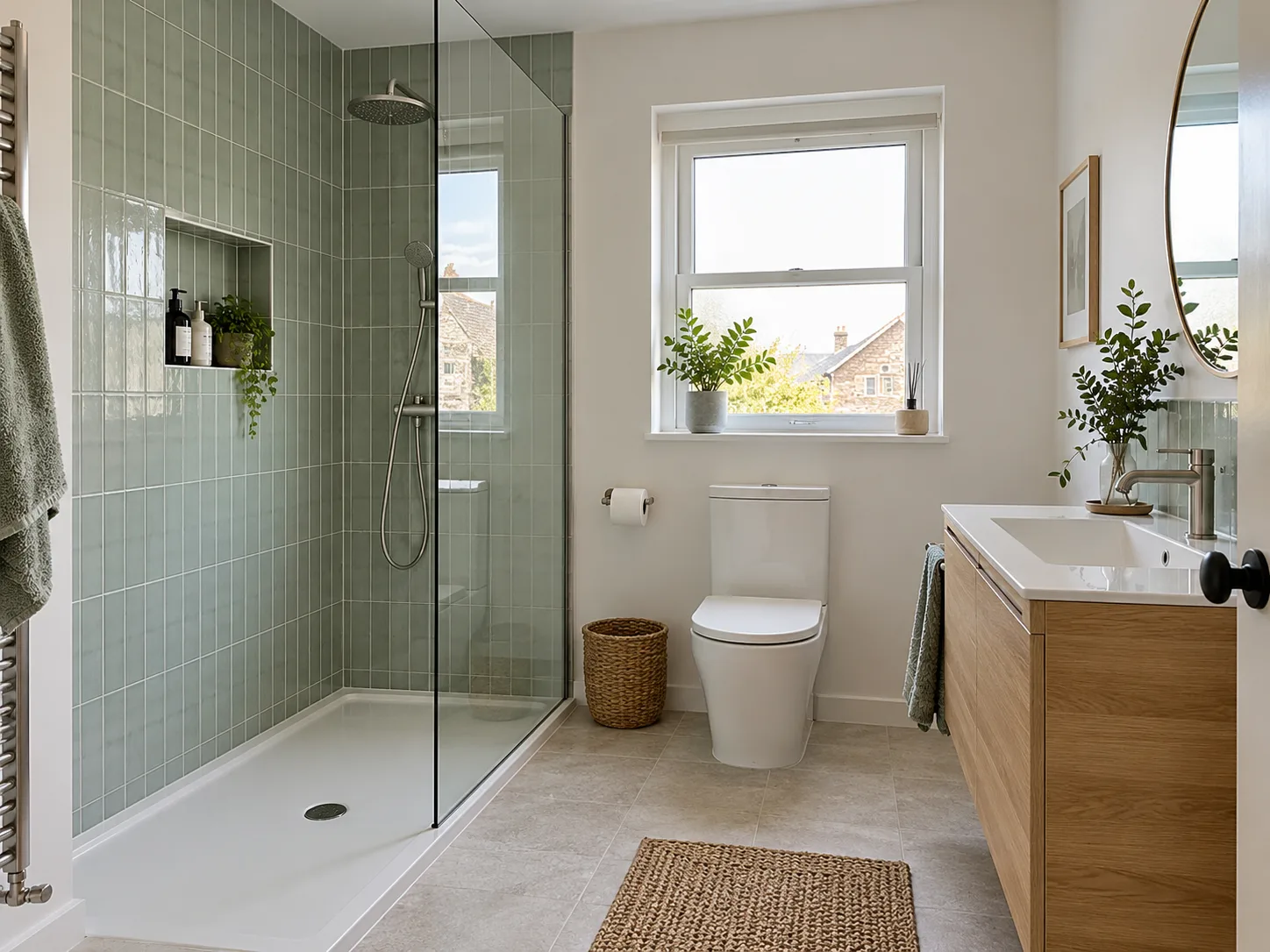 Bathroom and shower fitting