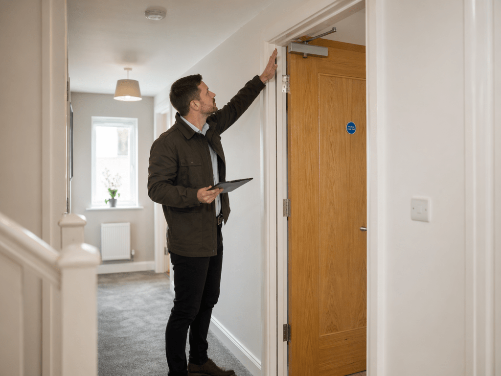 Fire safety inspection and property compliance